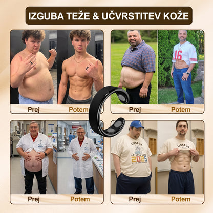 𝐑𝐞𝐬𝐮𝐩𝐞® Magnetni terapevtski prstan za podporo metabolizmu in hujšanju: Trojna aktivacija metabolizma — samo 30 minut dnevno za podporo izgubi telesne teže in limfnemu pretoku — poleg tega podpira udobje sklepov, boljši spanec in mentalno jasnost.