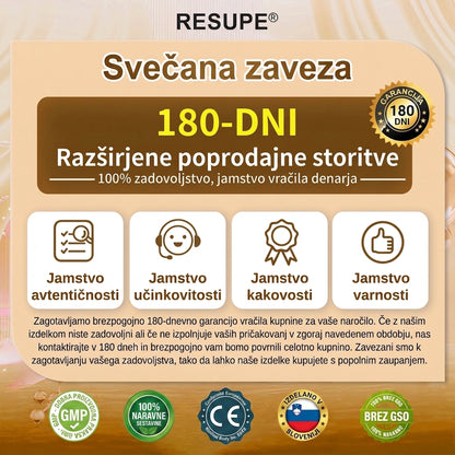 𝐑𝐞𝐬𝐮𝐩𝐞® Magnetni terapevtski prstan za podporo metabolizmu in hujšanju: Trojna aktivacija metabolizma — samo 30 minut dnevno za podporo izgubi telesne teže in limfnemu pretoku — poleg tega podpira udobje sklepov, boljši spanec in mentalno jasnost.